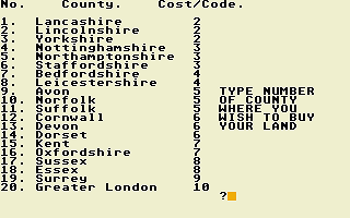 Empire Builder atari screenshot